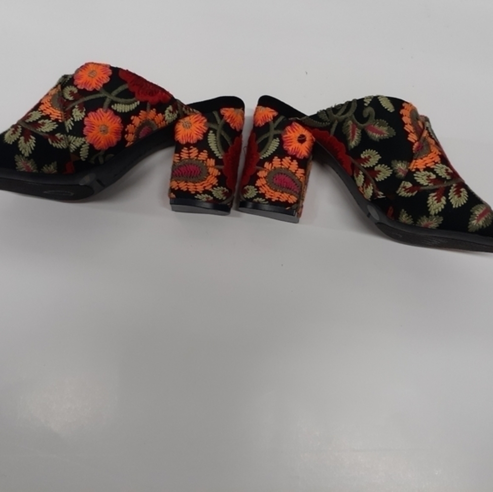Sole Society Floral Print Sandal Size 6 - Picture 4 of 5